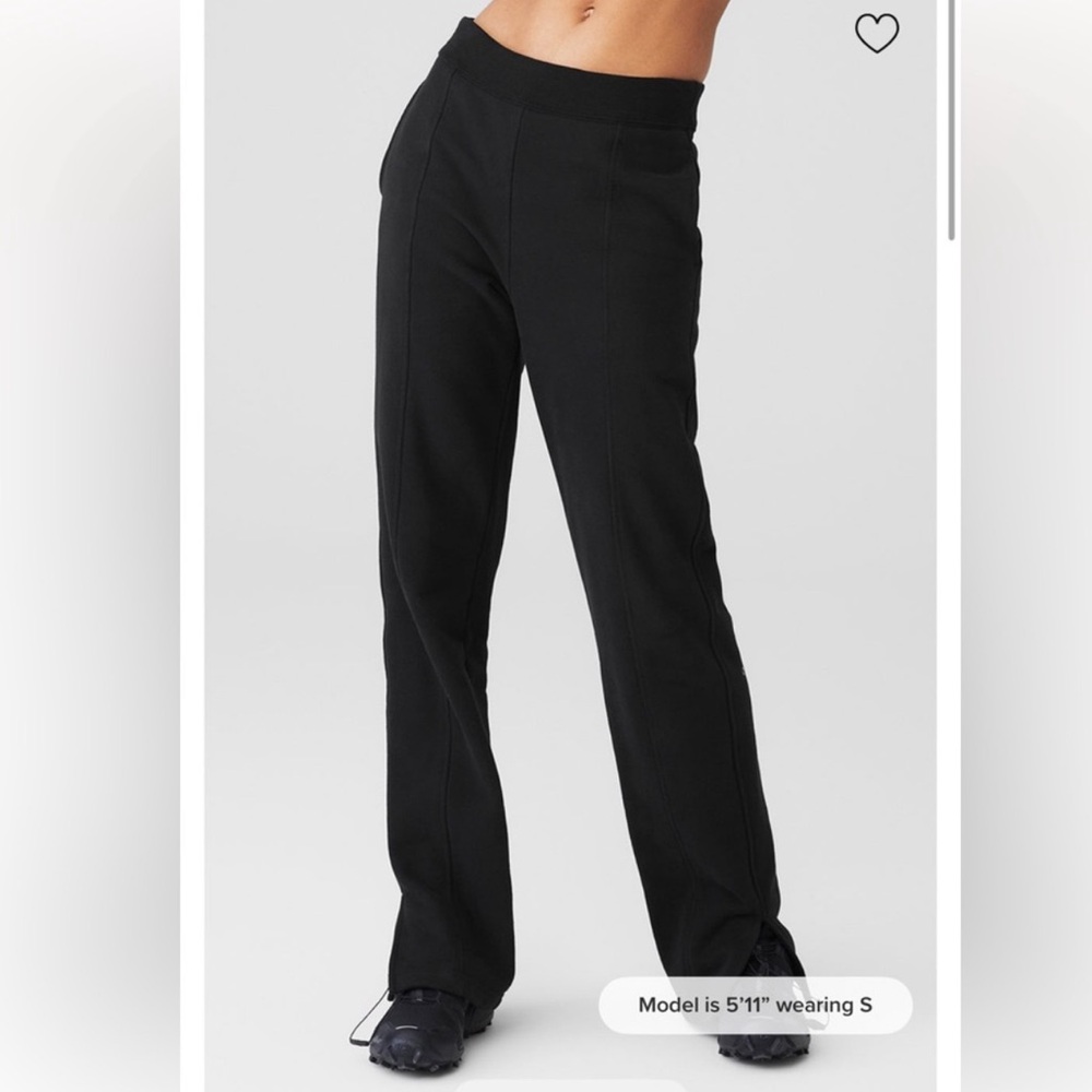 ALO Yoga Free Time Black Medium M $128